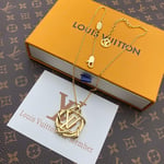 Louis Vuitton Garden Louise Gold Necklace