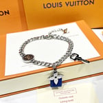 Louis Vuitton Monogram Lock Silver