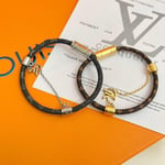 Louis Vuitton Chain It Bracelet Silver M8573E