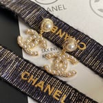 Chanel Cc Earrings