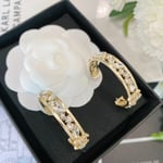 Chanel Hoop Gold Earrings