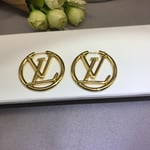 Louis Vuitton Louise Hoop Earrings M64288