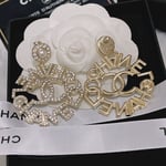 Chanel Pearl Caged Cc Drop Earrings Gold