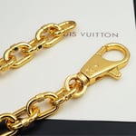 Louis Vuitton Chain Bracelet Gold
