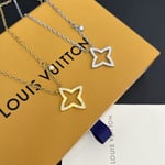 Louis Vuitton Ombre Blossom Pendant Pink Gold Q03083