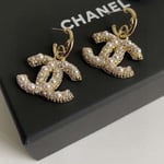 Chanel Cc Earrings