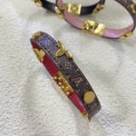 Louis Vuitton Reversible Monogram Bracelet Brown