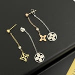 Louis Vuitton Idylle Blossom Long Earrings 3 Golds And Diamonds