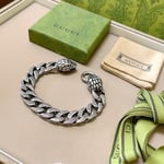 Gucci Snake Bracelet Silver