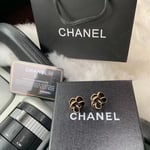 Chanel Flower Earrings