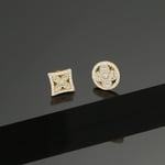 Louis Vuitton Idylle Blossom Stud Earrings Gold And Diamonds