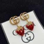 Gucci Gg Strawberry Earrings