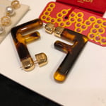 Fendi Logo Earrings