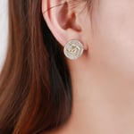 Chanel Cc Earrings