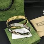 Gucci Cuff Bracelet Silver 8Mm