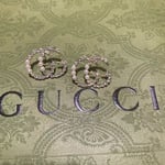 Gucci Gg Dinamond And Pearl Earrings