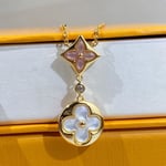 Louis Vuitton Colour Blossom Necklace Gold Q94355