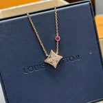 Louis Vuitton Color Blossom Qixi Limited Edition Bb Star Pendant Necklaces