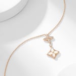 Louis Vuitton Color Blossom Double Star Necklace Q94676