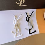 Saint Laurent YSL Brooch Black
