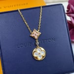 Louis Vuitton Colour Blossom Necklace Gold Q94355