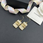 Chanel Rectangle Earrings