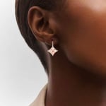 Louis Vuitton Color Blossom Bb Star Earrings Red Gold