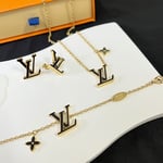 Louis Vuitton Lv Iconic Enamel Necklace Pink M01215