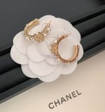 Chanel Hoop Earrings