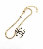 Chanel Women's Gold Metal CC Necklace