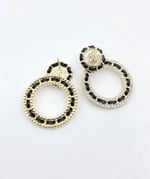 Chanel Hoop Earrings