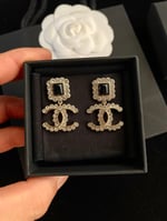 Chanel Cc Earrings