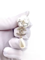 Chanel Pearl Earrings