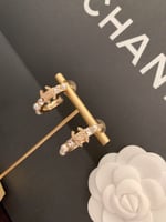 Chanel Hoop Earrings