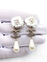 Chanel Pearl Earrings