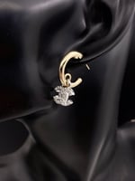 Chanel Pearls Cc Logo Earrings