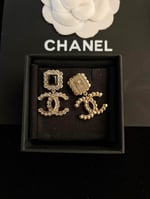 Chanel Cc Earrings