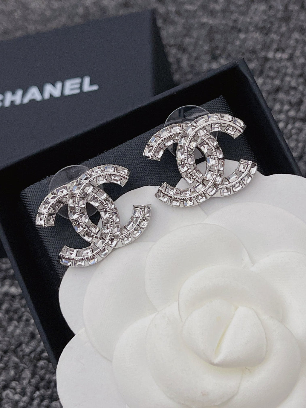 Chanel Cc Earrings
