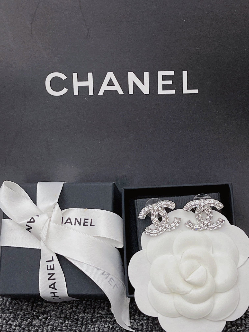 Chanel Cc Earrings