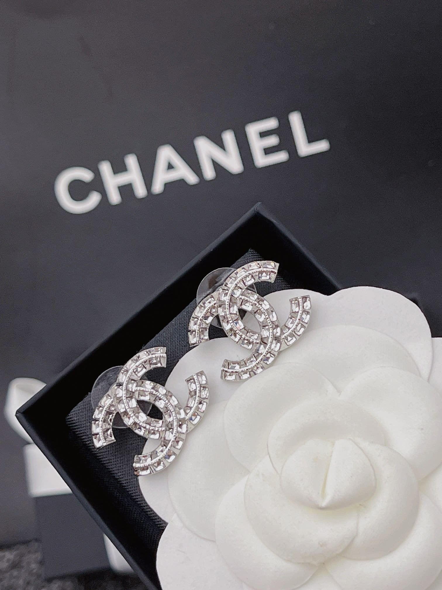 Chanel Cc Earrings