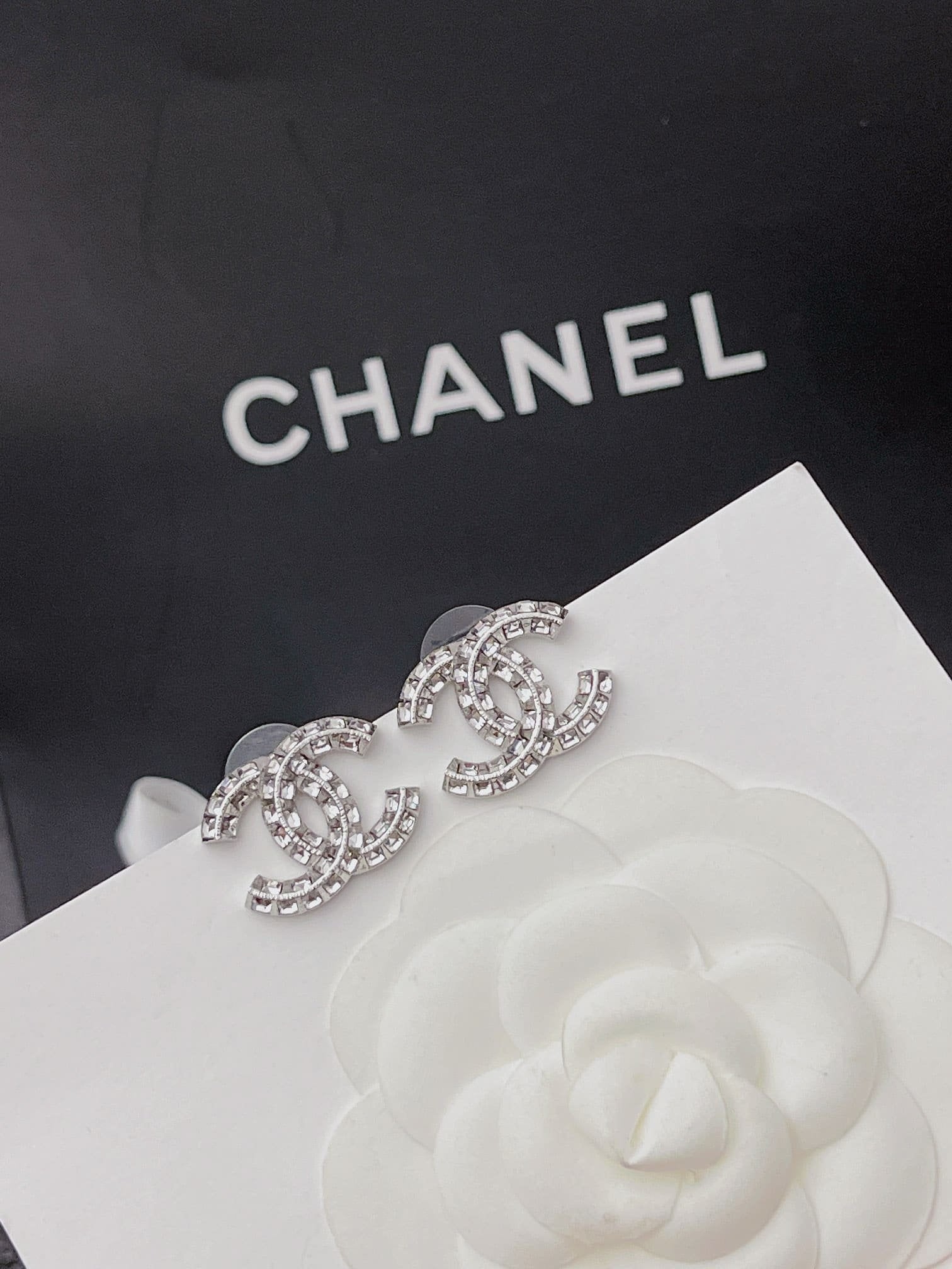 Chanel Cc Earrings