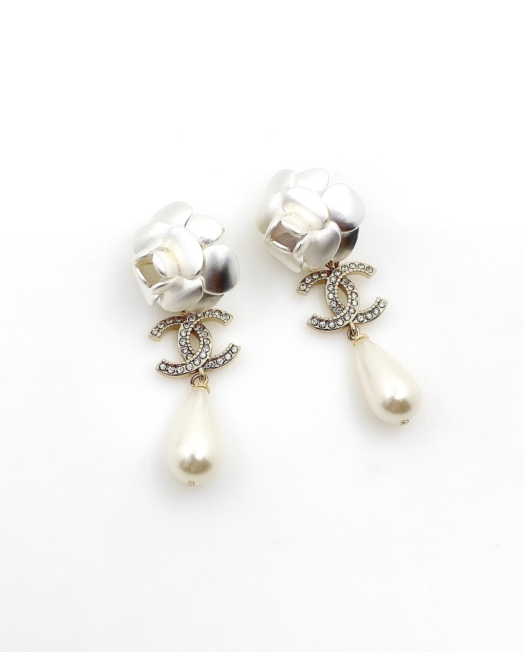 Chanel Pearl Earrings