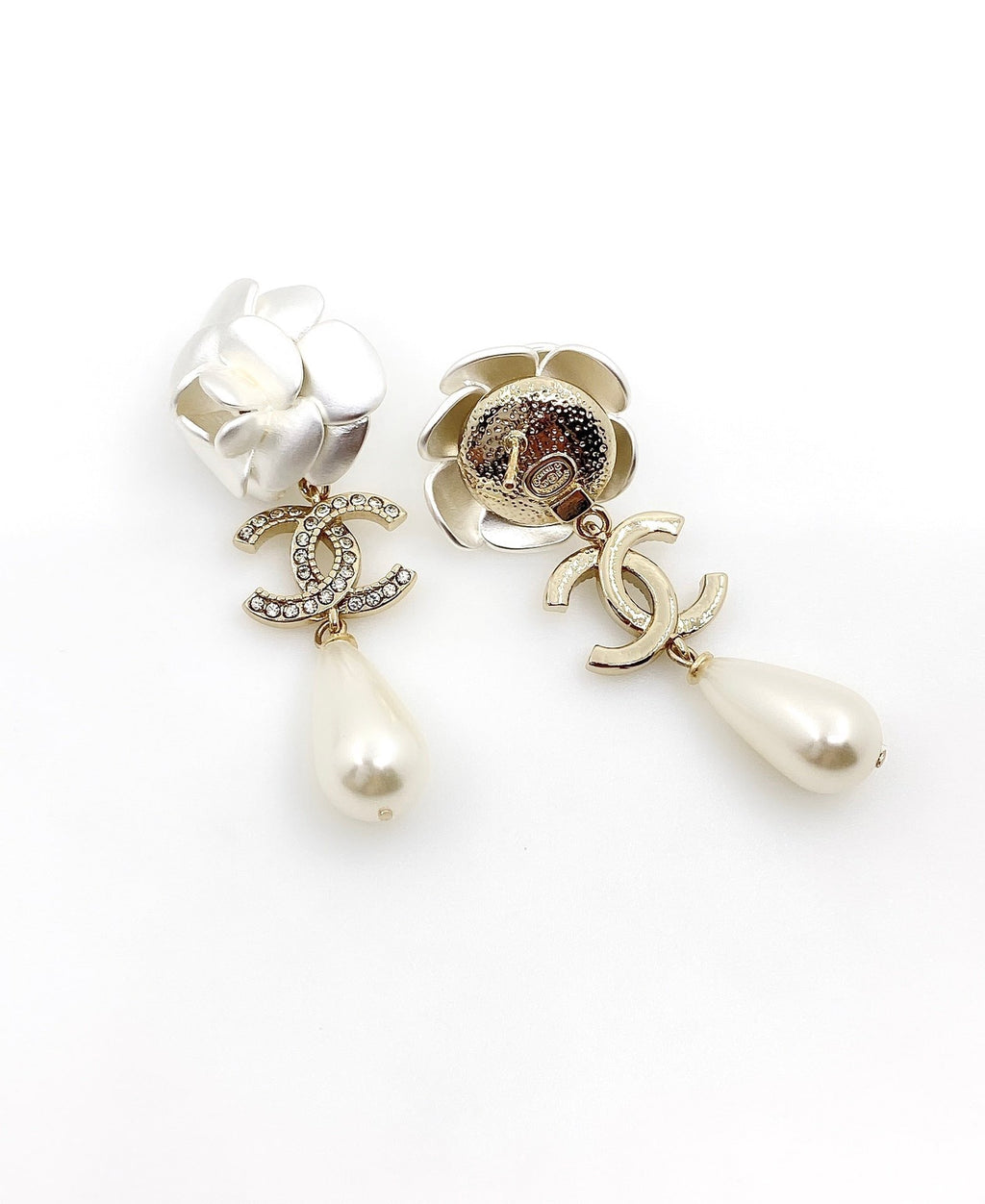 Chanel Pearl Earrings