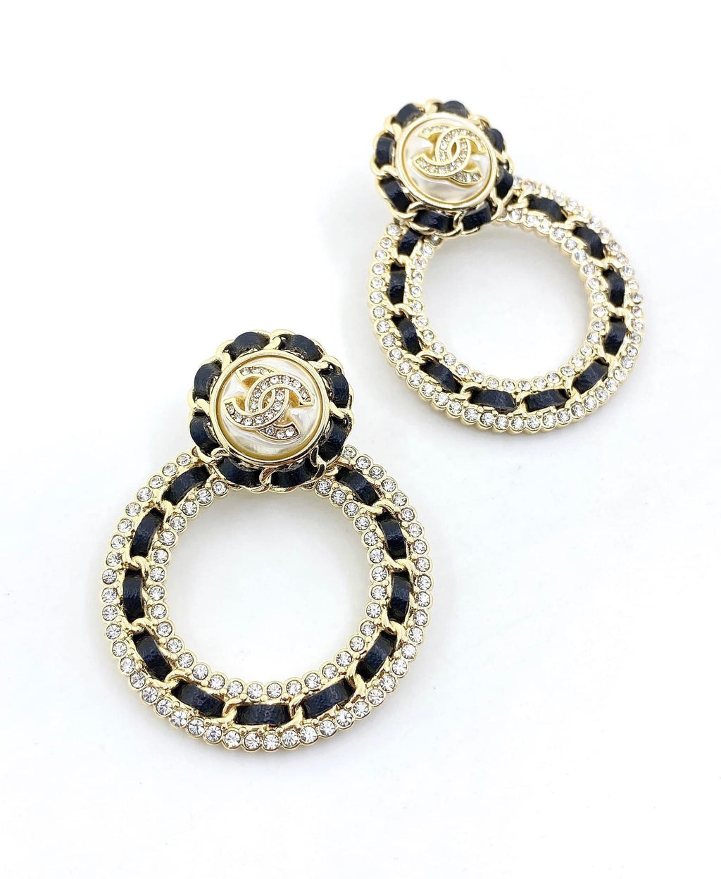 Chanel Hoop Earrings