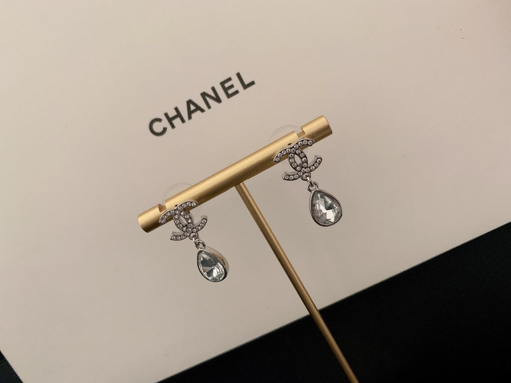 Chanel Cc Earrings