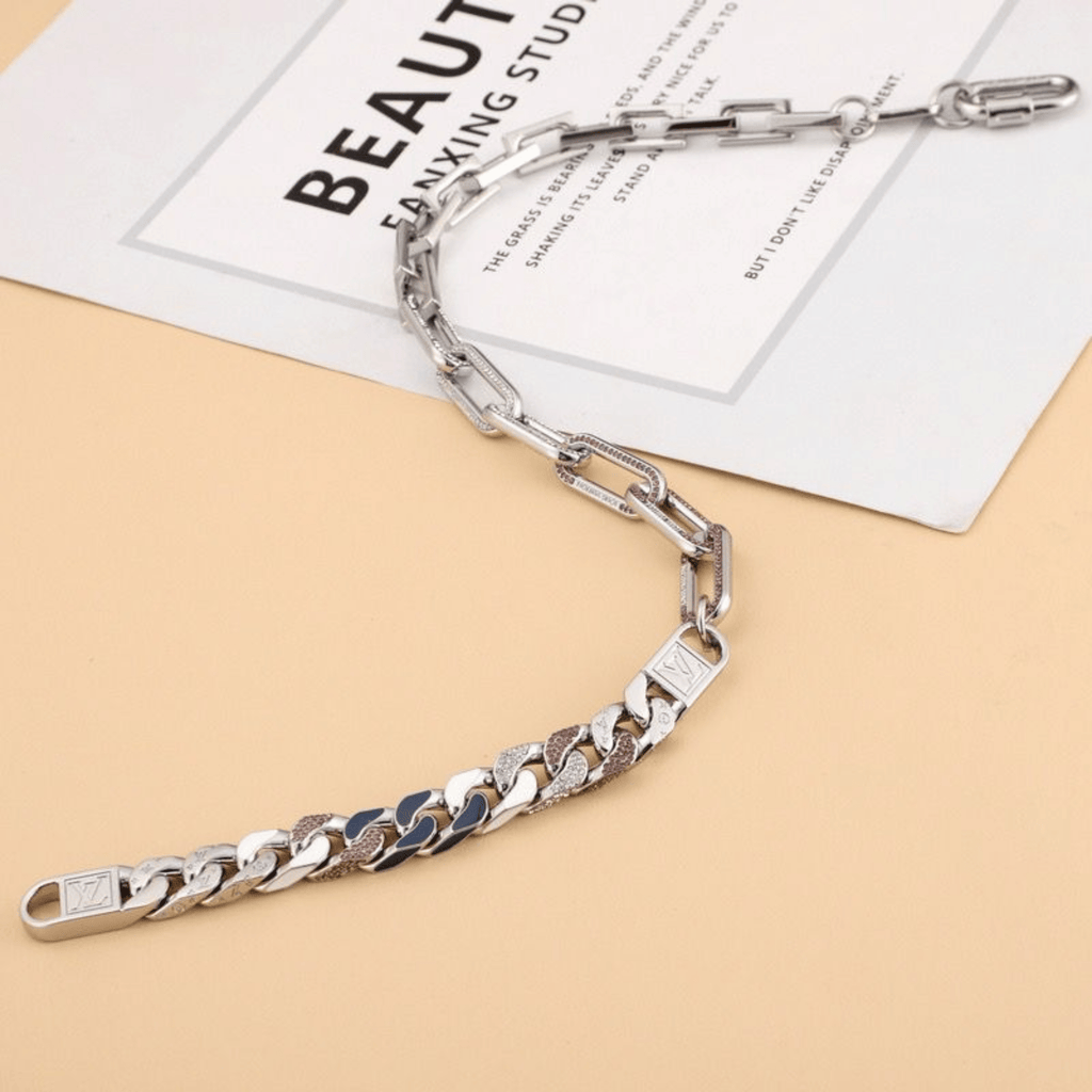 Louis Vuitton Silver Chain Necklace