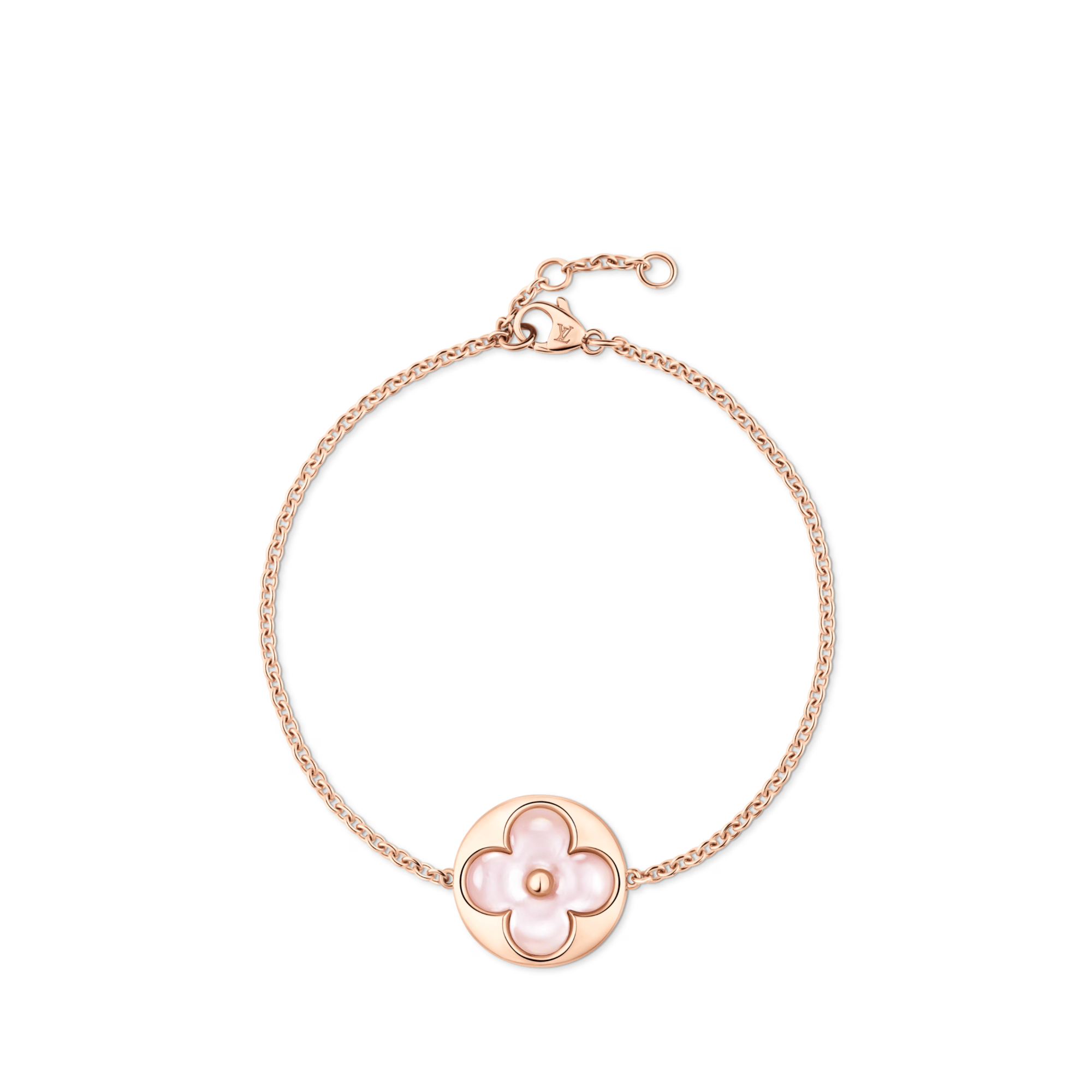 Louis Vuitton Color Blossom M Sun Bracelet Rose Gold and Pink QA5310