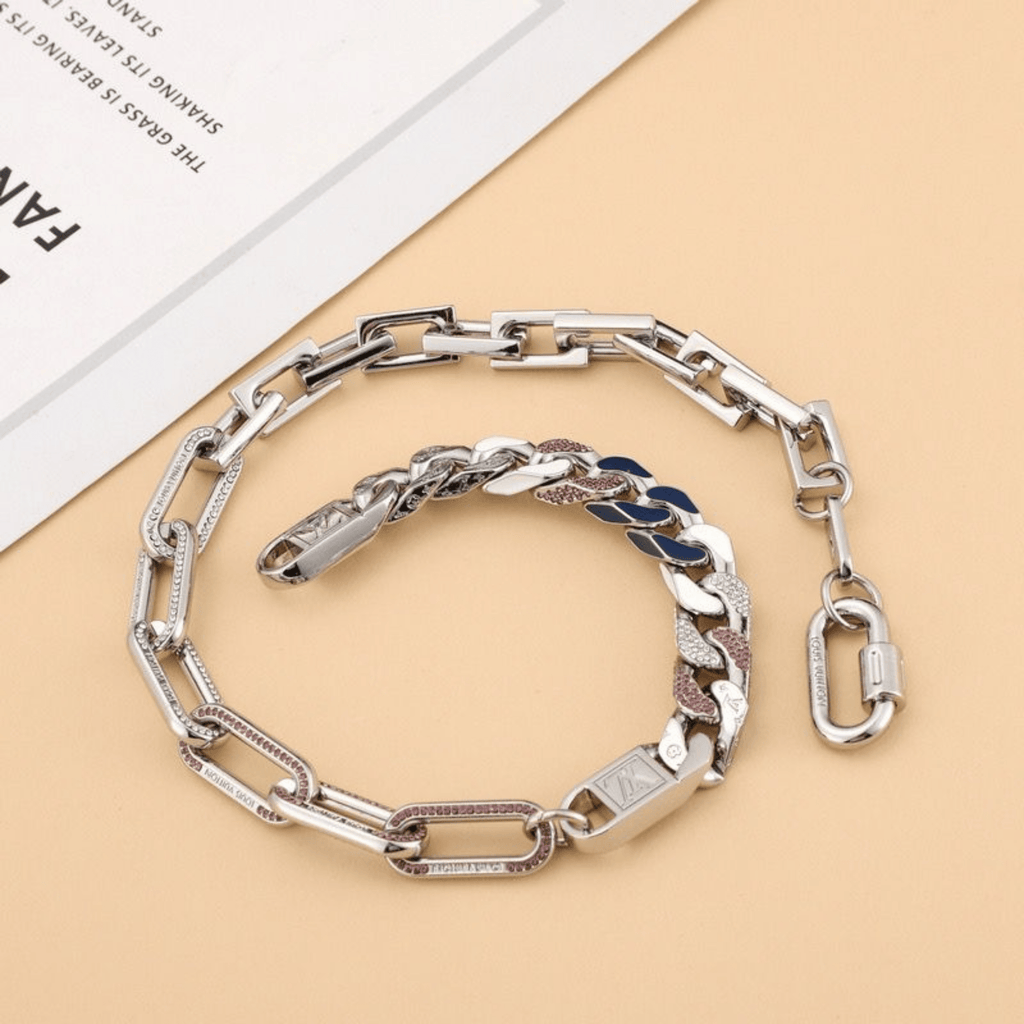Louis Vuitton Silver Chain Necklace