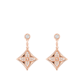 Louis Vuitton Color Blossom Star Earrings Pink Gold Q96809