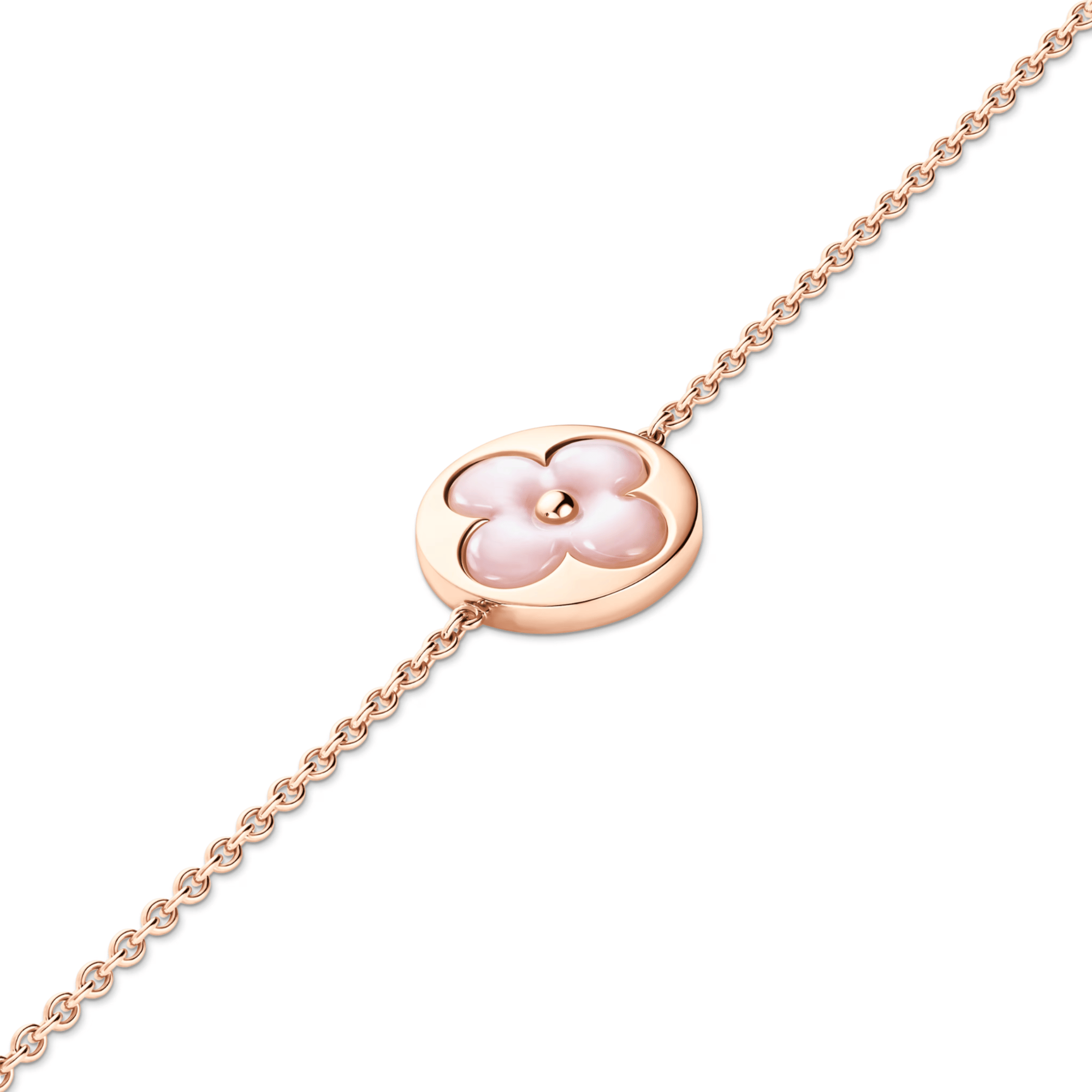 Louis Vuitton Color Blossom M Sun Bracelet Rose Gold and Pink QA5310